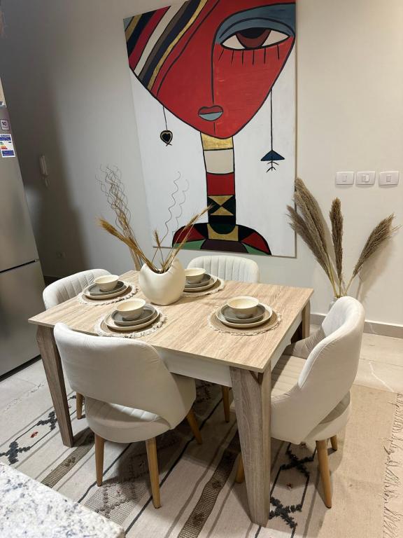 Cozy 2 bedroom apartment in new alamein - Bed and Breakfast El Alamein