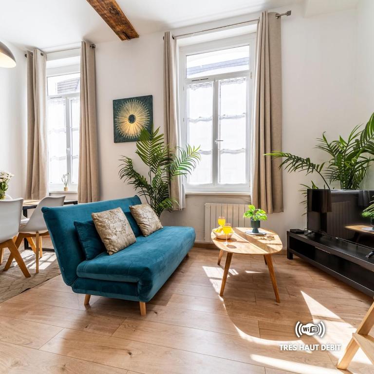 Blue Bail - T2 au calme - proche commerces - B&B Douai