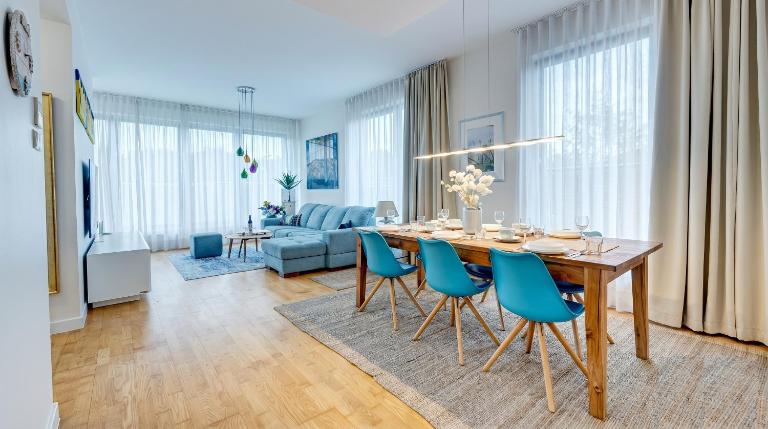Premium Penthouse E51 3 bedrooms and 2 bathrooms 103qm PARKING FREE - B&B Międzyzdroje