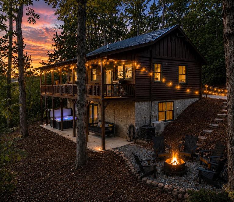 Hot Tub + Game Room | Pet Friendly |10 min to town - B&B Morganton
