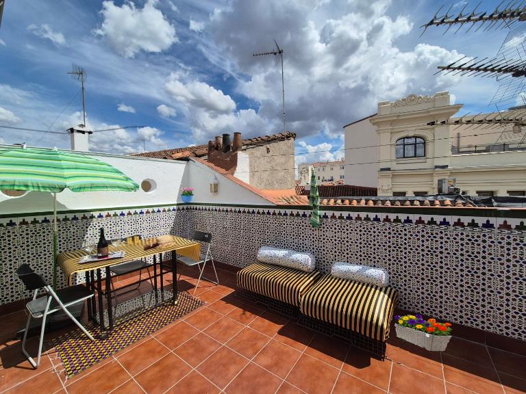 Ático Vintage con terraza en Madrid centro - B&B Madrid