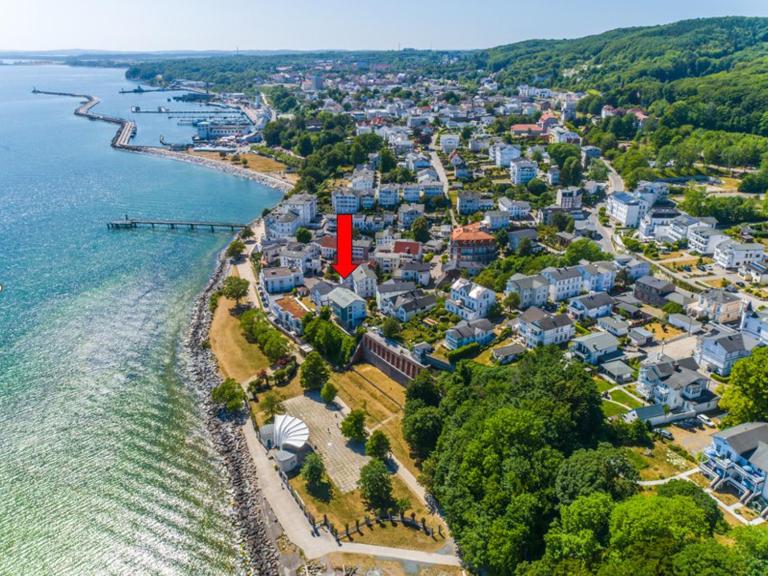 Villa Küstenperle, App Sonnenaufgang - Meerblick pur! - Chambres d'hôtes Sassnitz