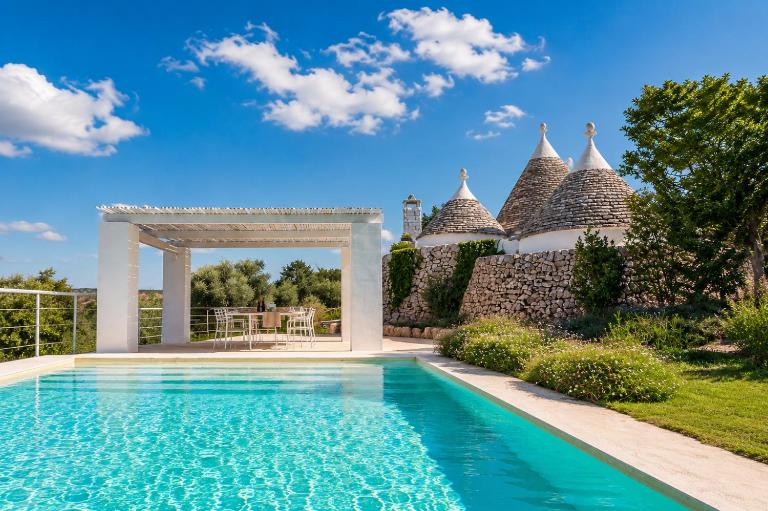 Trulli Santa Maria dei Grani - Authentic Puglia Trulli with Private Pool & Scenic Garden - Ferienwohnung Ceglie Messapica
