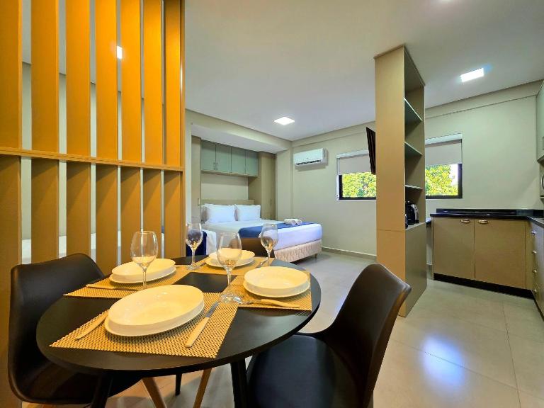 Studio 304 Novíssimo para 4 pessoas no Centro - B&B Foz do Iguaçu