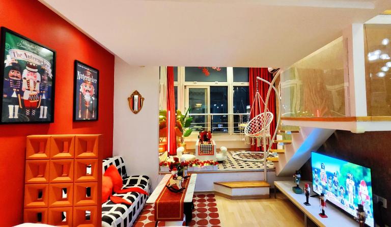 Meisuguan Apartment City Night View, 10-Min Walk to The Bund & Metro Lines 10 & 12 - B&B Shanghai