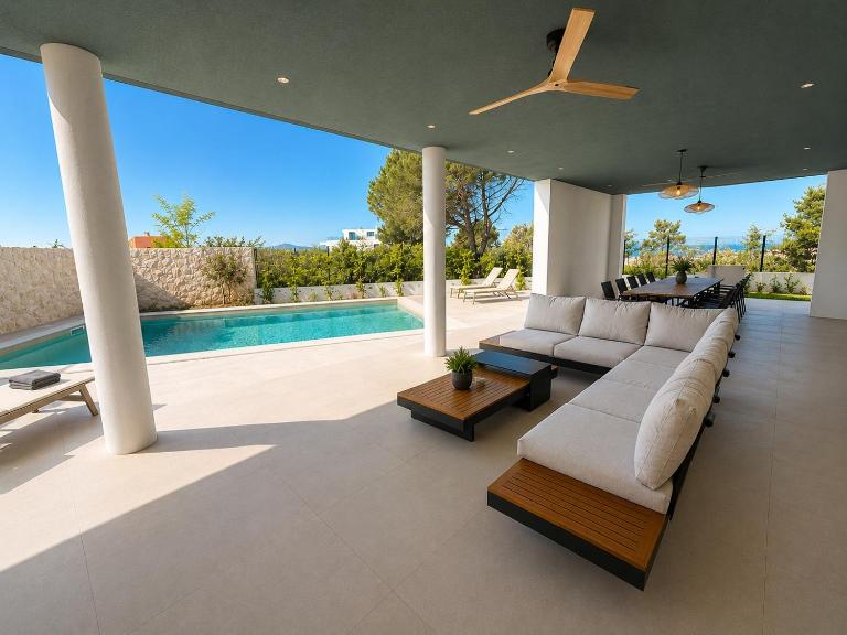 New Feel Good Villa Sunset - heated pool - Bed and Breakfast Zadar