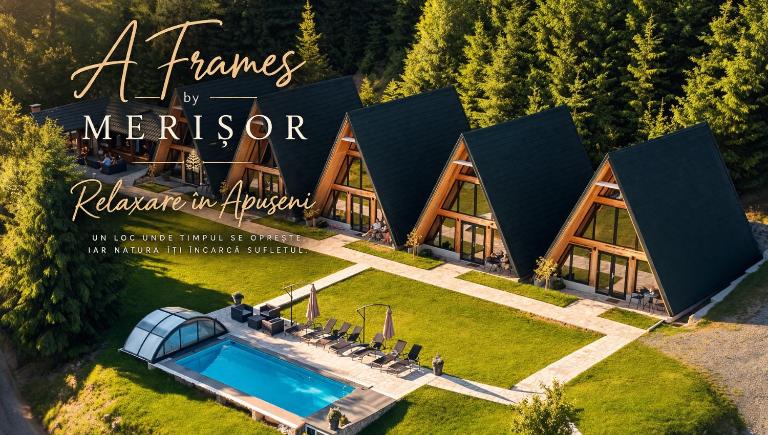 A Frames By Pensiunea Merișor - Bed and Breakfast Răchițele