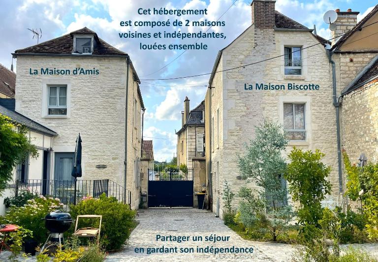 Le Clos de l'Armançon - Maisons de charme au bord de la rivière - Classé 4 étoiles - B&B Tonnerre