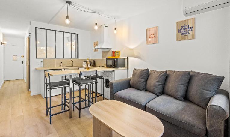 Renovated 2 room apartment with swimming pool 4 people - B&B Antibes