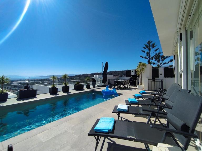 L auberge Espagnole piscine chauffe et barbecue - Ferienwohnung Torrox Costa