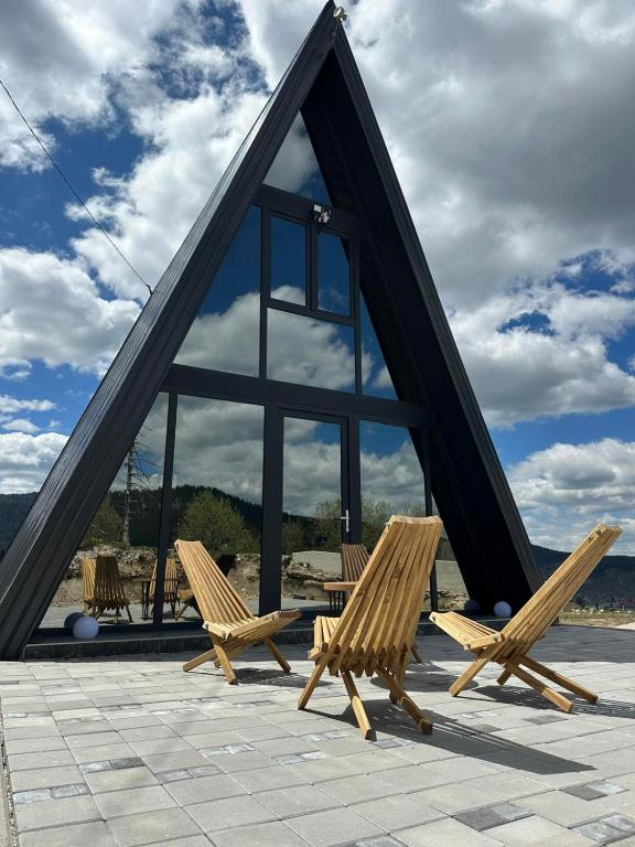 A Frame house Slavuljica - B&B Vilišća