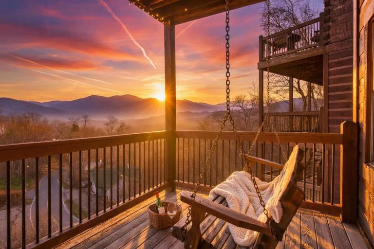 New 3BR with Incredible Views Hot Tub and Game Loft - B&B Gatlinburg