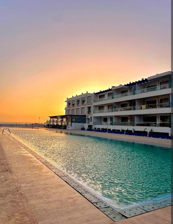 Appartement pieds dans l'eau avec terrasse et fibre - B&B Agadir