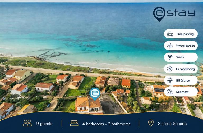 Estay - The House by the Sea - On the beach - BBQ - Bed and Breakfast San Vero Milis