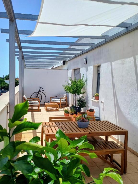 Balcon mirador de las Salinas - B&B Sanlúcar de Barrameda