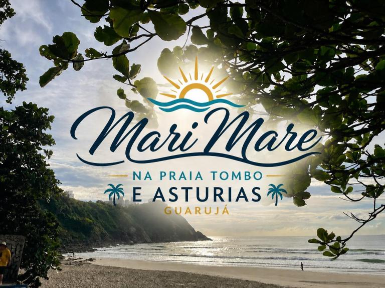 MariMare- Apartamento Vista Mar Praia Asturias e Tombo-Guaruja SP - B&B Guarujá