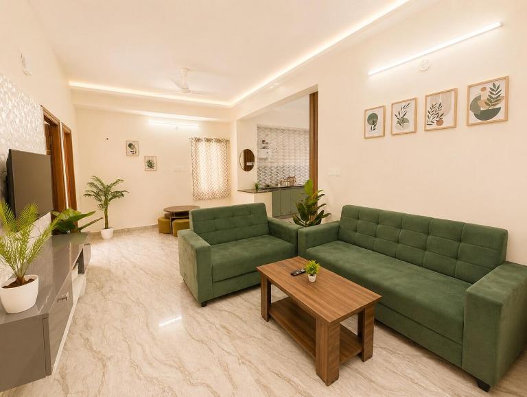 Green Haven Stay Cozy 2BHK Kondapur - B&B Hyderabad