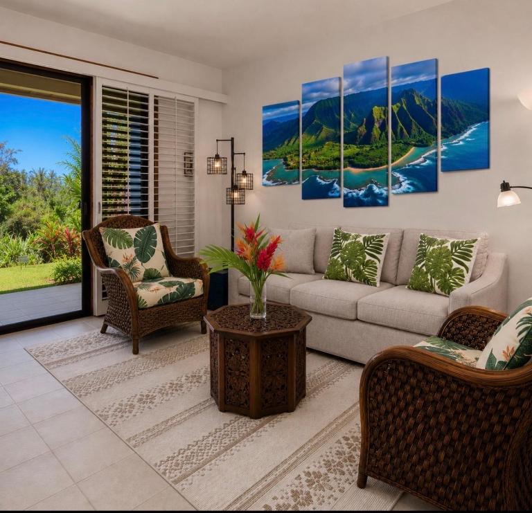 Poipu Beach Condo with AC and Pool - B&B Koloa