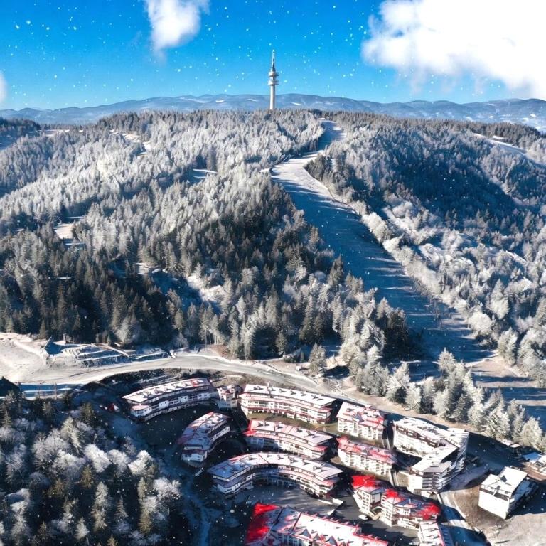 Arendo Ski - apartment in Grand Monastery Hotel - Ferienwohnung Pamporovo