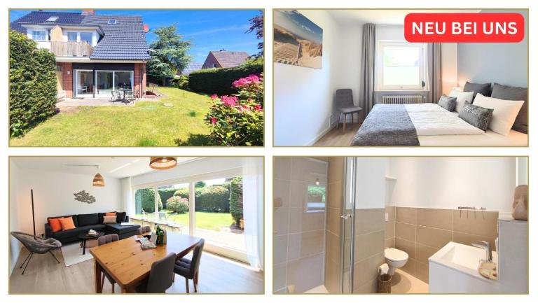 Wyk - Haus Meerzeit Seewind Gisela EG - B&B Wyk auf Föhr
