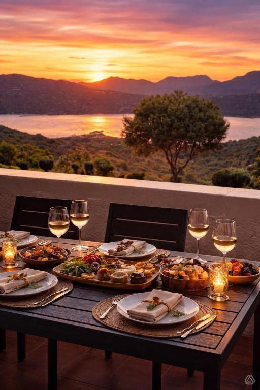 26-27 luglio ultime date! 4 Posti Letto - Terrazza vista mare - Piscina - Porto Rotondo vicino al mare - wifi - Chambres d'hôtes Cugnana Verde
