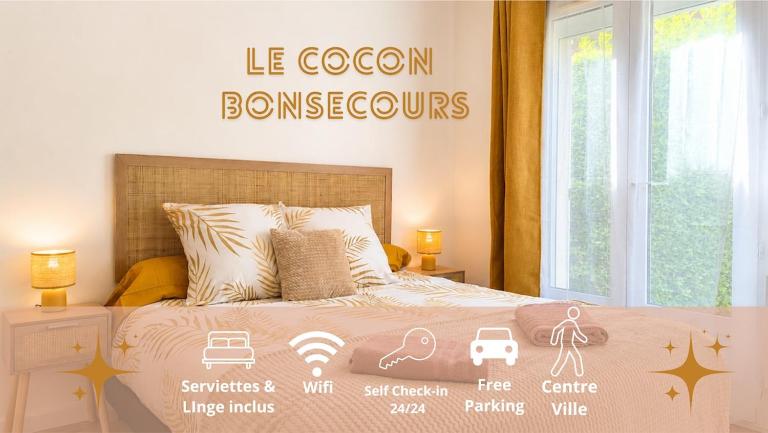 Nouveau Le Cocon Bonsecours Centre ville Confort - Ferienwohnung Compiègne
