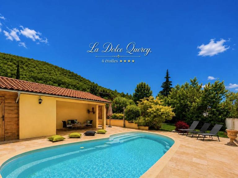 La Dolce Quercy, Gîte de charme Piscine & SPA - Bed and Breakfast Espère