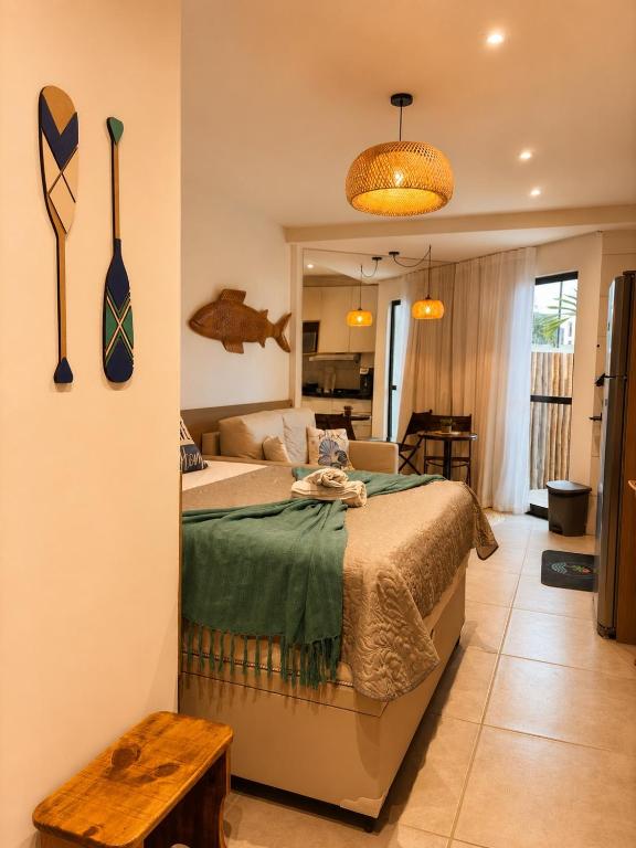 Hospede-se com Estilo em Carneiros - Flat com Jacuzzi - B&B Tamandaré
