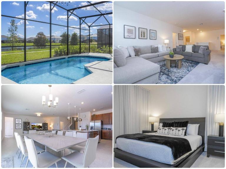 8BR house near Disney with private pool 261 - B&B Kissimmee
