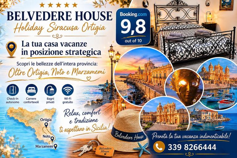 Belvedere House Holiday Siracusa Ortigia - B&B Belvedere