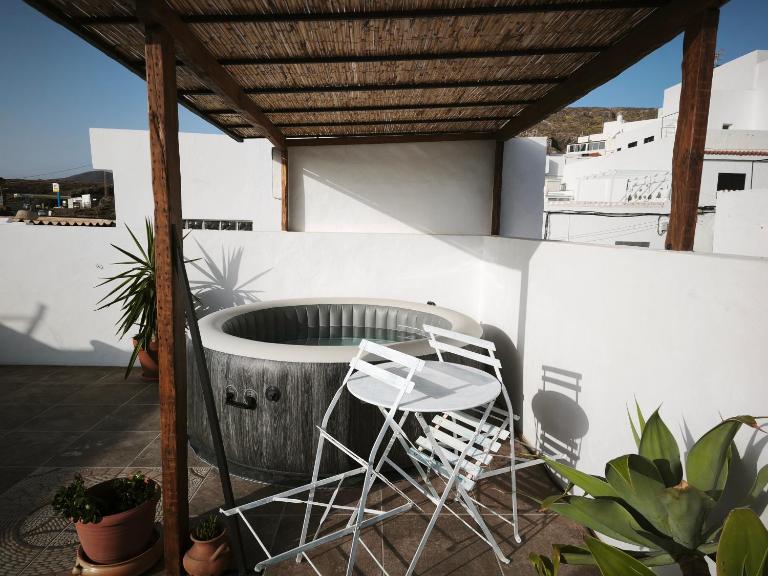 Casa Bailarina, romantický kamenný dům s úžasným výhledem na oceán - B&B Agaete