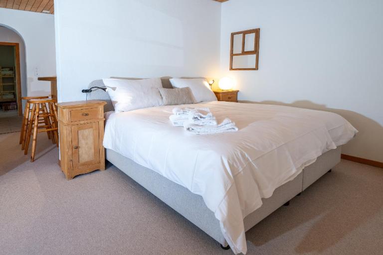 Garden apartment with mountain views & barbecue - Chambres d'hôtes Lenz