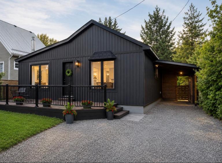 Modern Cottage walking distance to Lake Simcoe - Ferienwohnung Georgina