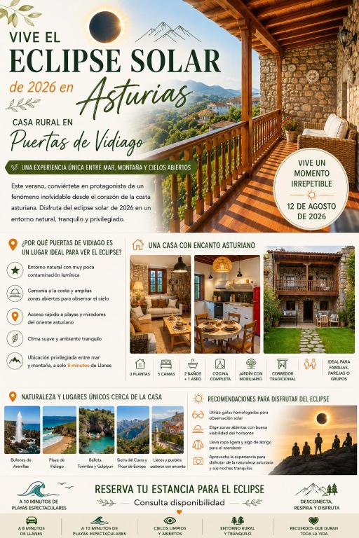 Casa tradicional playa y montaña - Chambres d'hôtes Puertas