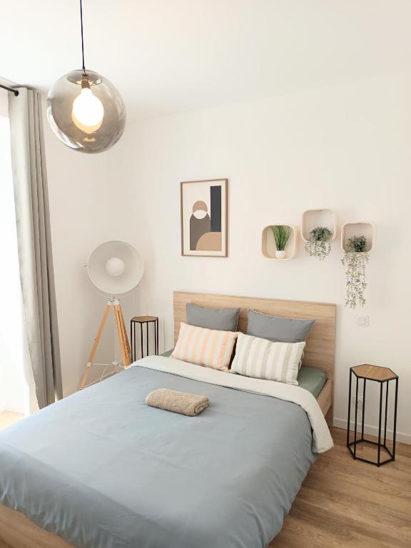 Appartement climatisé rez-de-chaussée - B&B Joncy