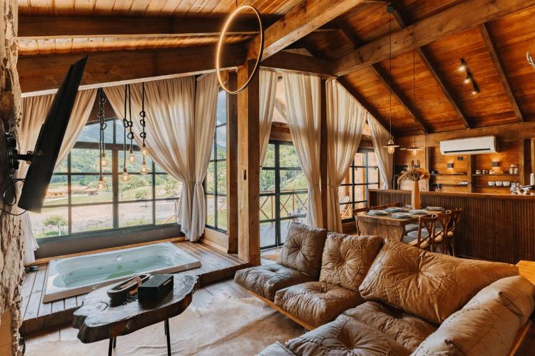 Quinta do Vale Cabanas e Fazenda - Chambres d'hôtes Tijucas