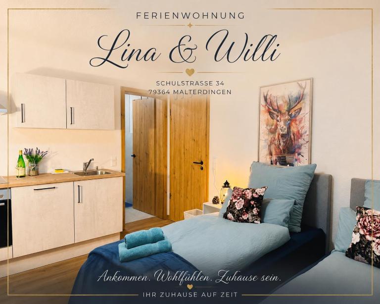 Lina & Willi - 2 Personen, Haustier auf Anfrage, WLAN - B&B Malterdingen