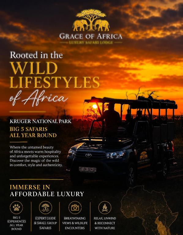 Grace of Africa, Luxury Safari Lodge near Kruger National Park - Bed and Breakfast Marloth Park