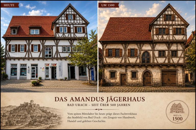 Amandus-Jäger-Haus am Tor zur schwäbischen Alb - Ferienwohnung Bad Urach