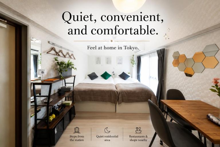 YADORIDOKORO Tokyo ヤドリドコロ東京 - B&B Tokio