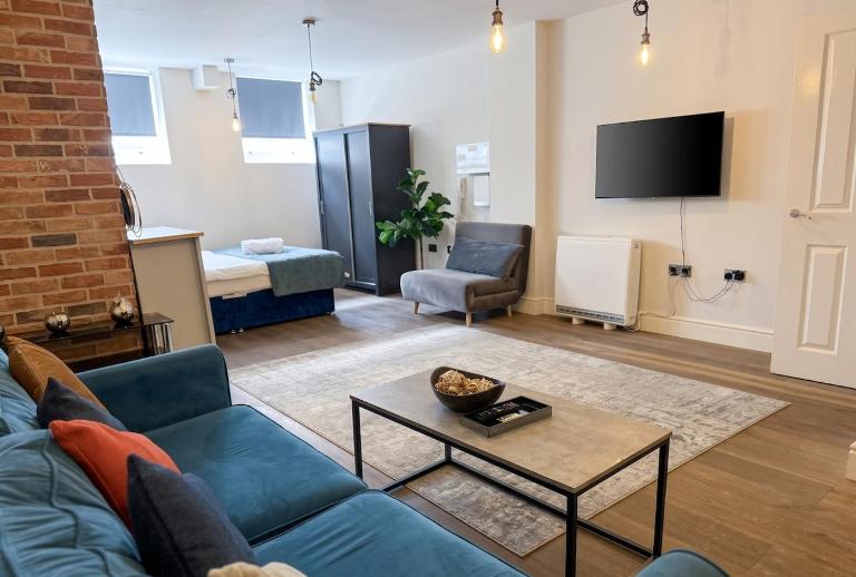 Large central studio Sleep 3 - Bed and Breakfast Brighton