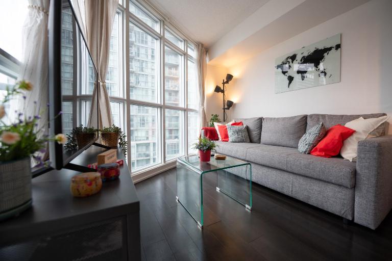 Cozy 1BR near CN Tower & FIFA 2x Space of Boutique Hotel - Ferienwohnung Toronto