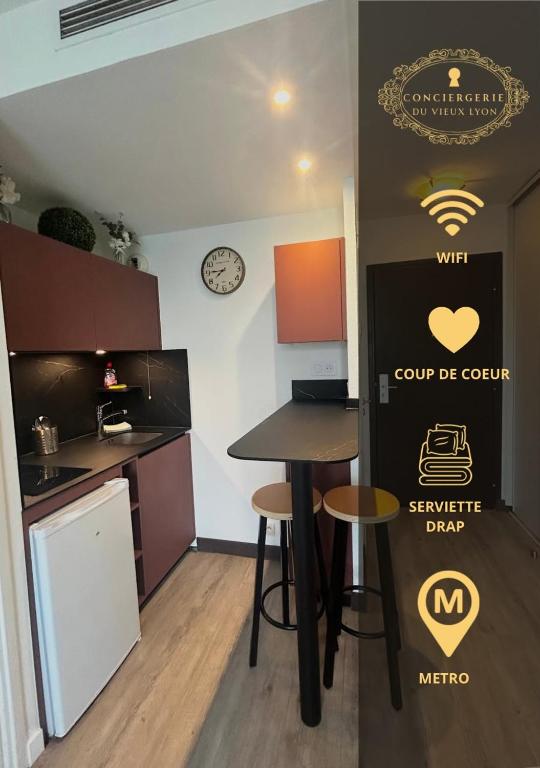 Superbe appartement sécurisé - Chambres d'hôtes Lyon