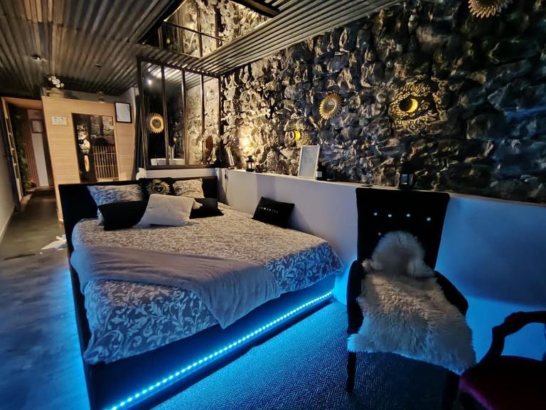 Sweet Loft Grenoble-Love Room avec jacuzzi & sauna - Ferienwohnung Grenoble