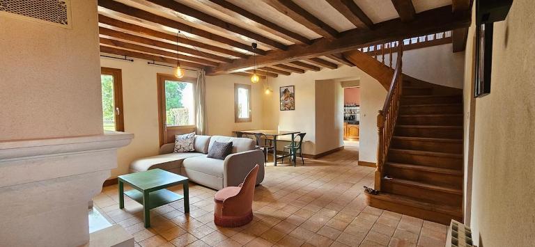 Le Cottage du Clairay, Maison de charme aux bords de Loire - B&B La Ménitré