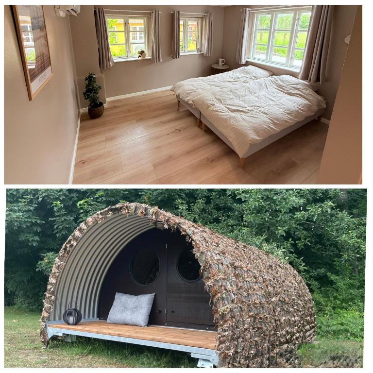 Krummeled Rooms & Shelter by the forest - B&B Hasle