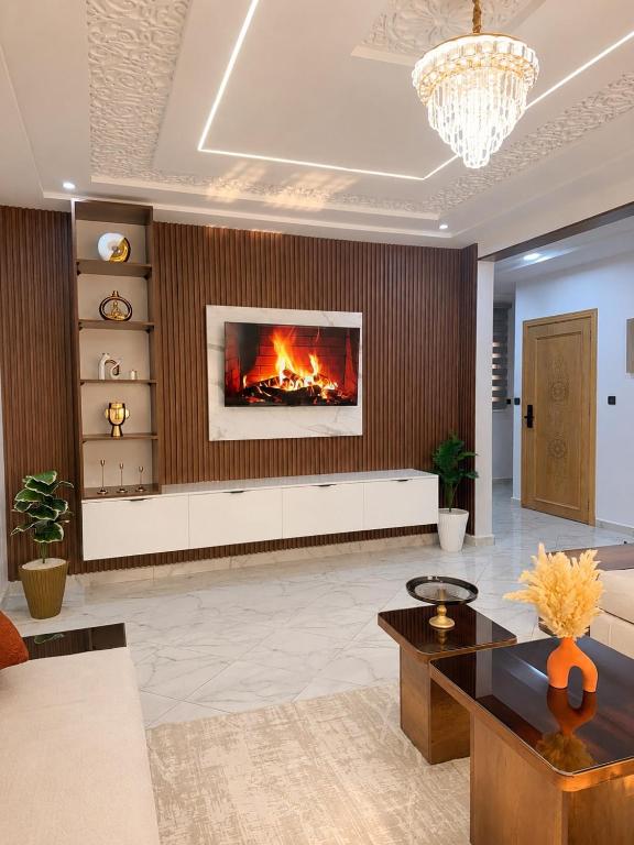 App Calme & Élégance avec Terrasse privée à Oujdaa - Chambres d'hôtes Oujda