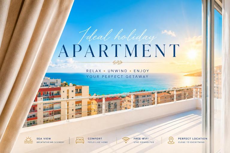 Ideal Holiday Apartments - Bed and Breakfast Sarandë