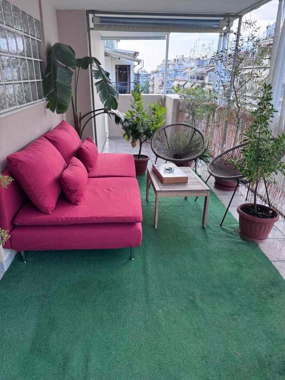 Flowery Penthouse in city centre of Thessaloniki - Chambres d'hôtes Thessalonique