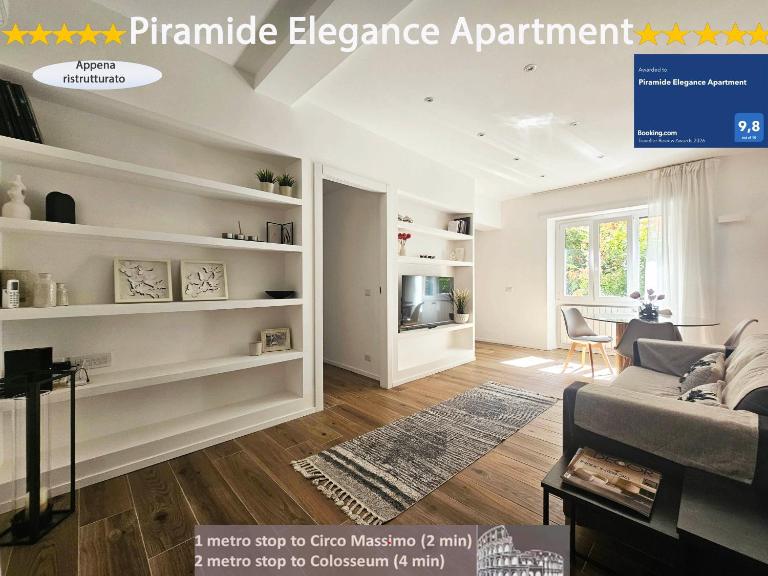 Piramide Elegance Apartment - Ferienwohnung Rom